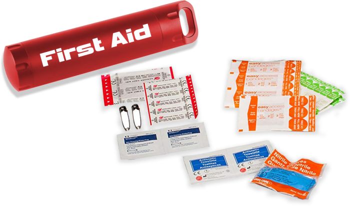 Straightline Hide 'n' Go First Aid Kit  Acid Concrete