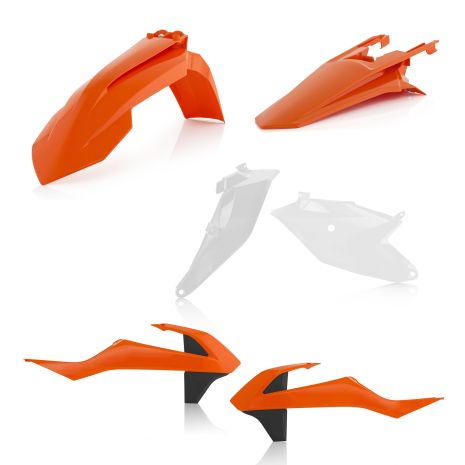 Acerbis Plastic Kit Ktm Original  Acid Concrete