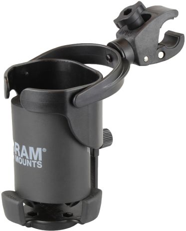 Ram Lg Cup Holder W/claw Mnt  Acid Concrete