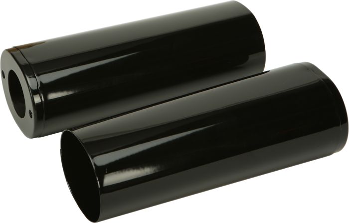 Harddrive Uppr Fork Tube Covers Black +2 Touring 84-13 Flst 86-14  Black