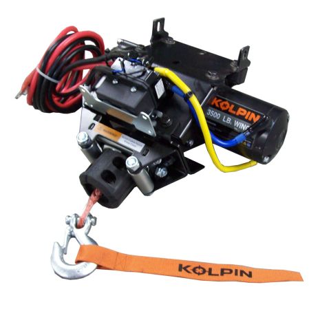 Kolpin Quick Mount Winch 3500 Synthetic Polaris