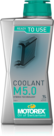 Motorex Coolant M5.0 Ready To Use 1lt 10/case  Alpine White