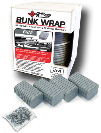 Caliber Bunk Wrap Cool Grey 2"x4"x 16ft Roll  Cool Grey