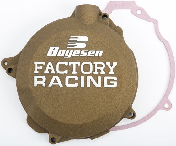 Boyesen Factory Racing Clutch Cover Magnesium  Magnesium