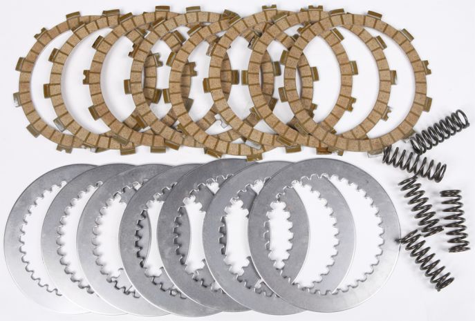 Complete Clutch Plate Set W/springs  Acid Concrete