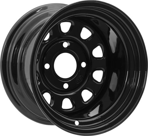 Itp Delta Steel 14x7 4/110 5+2 Blk  Black