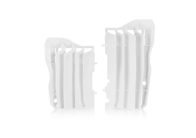 Acerbis Radiator Louvers White  White