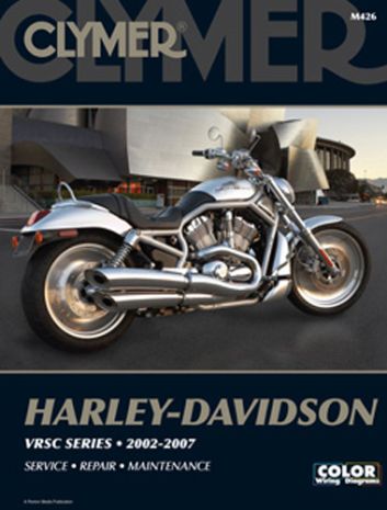 Clymer Repair Manual Harley V-rod  Acid Concrete