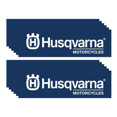 D-cor 6" Husqvarna Decal 10 Pk 6 in. Acid Concrete