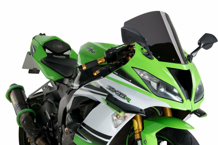 Puig Windscreen R-racer Kawasaki Dark Smoke  Dark Smoke