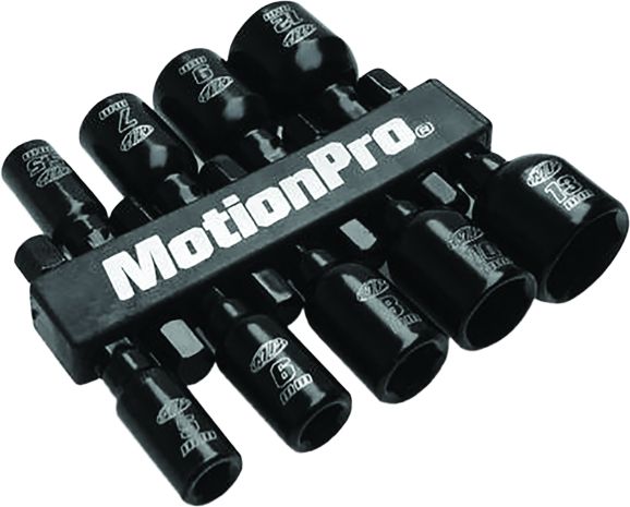 Motion Pro Magnetic Nut Drivers Set (9 Pc)  Alpine White