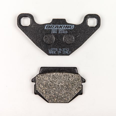 Braking Sm1 Semi-metallic Brake Pads  Acid Concrete