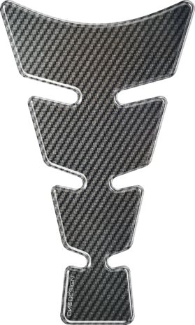 One Emblems Tankpad Carbon Look  Acid Concrete