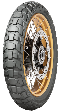 Dunlop Tire Trailmax Raid Front 110/80r19 59t Radial Tl  Acid Concrete