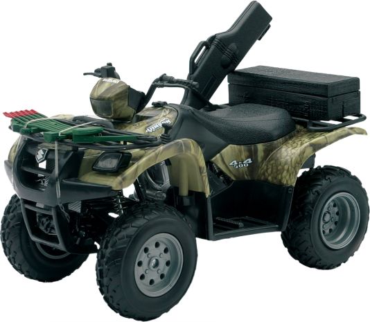 New-ray Replica 1:12 Atv Suzuki Vinson 500 Green Camo  Alpine White