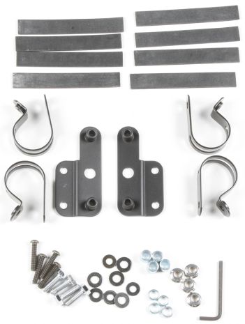 National Cycle Heavy Duty Windshield Mount Kit  Alpine White