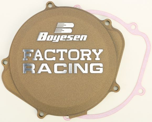 Boyesen Factory Racing Clutch Cover Magnesium  Magnesium