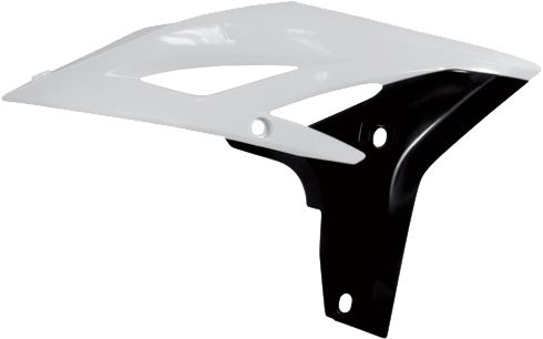 Acerbis Radiator Shrouds White/black  White/Black