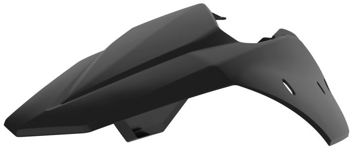 Polisport Beta Rear Fender Plastic Black  Black