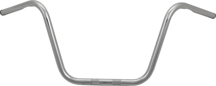 Harddrive H-bar Ape Hanger 12" Chrome  Alpine White