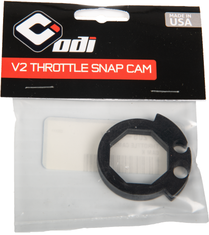 Odi V2 Snap-on Throttle Cam  Black/1/4" ID