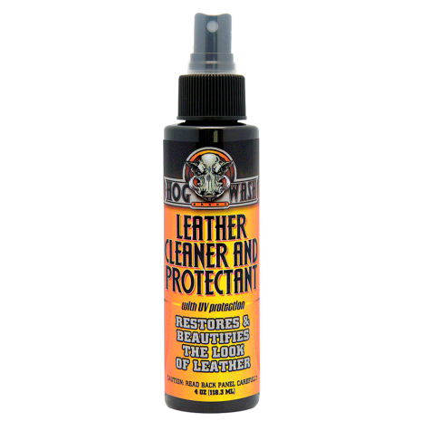 Hog Wash Leather Cleaner & Protectant W/uv Protection 4oz  Alpine White