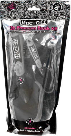 Muc-off 3x Brush Set  Acid Concrete