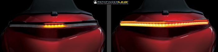 Pathfinder Rear Spoiler With Led Lights Dynamic Sequential Black Honda  Acid Concrete