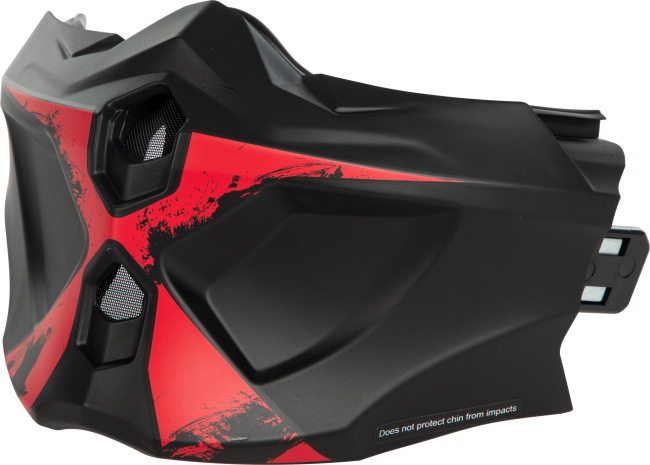 Scorpion Exo Covert X Face Mask Ray Matte Red  Red