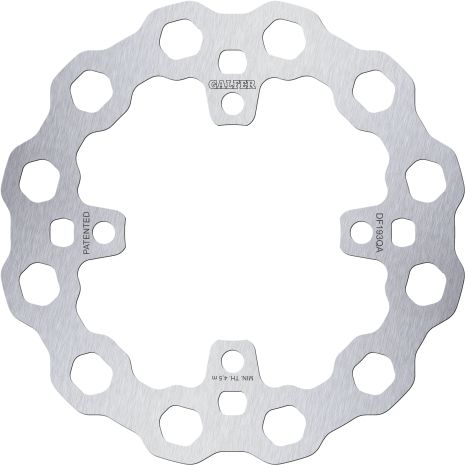 Galfer Brake Rotor Cubiq Fixed Rear Without Milling  Acid Concrete