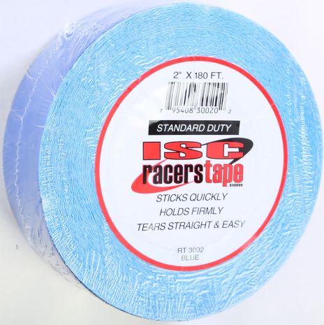 Isc Racers Tape 2"x180' (blue)  Blue