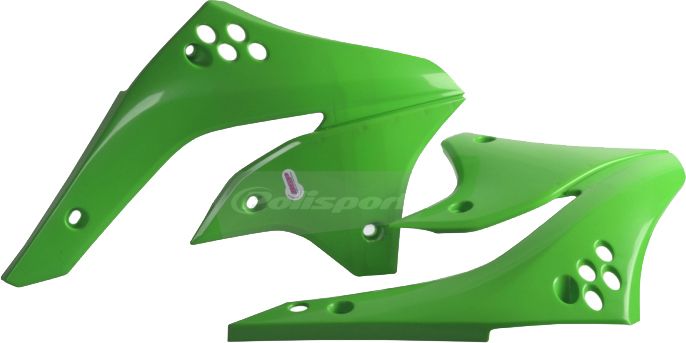 Polisport Radiator Shroud Green  Green