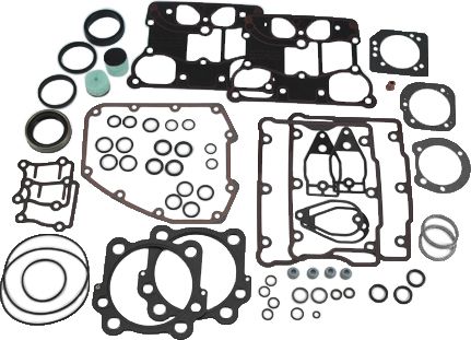 James Gaskets Gasket Motor Twin Cam 95 W/mls Hd Gasket Kit  Alpine White