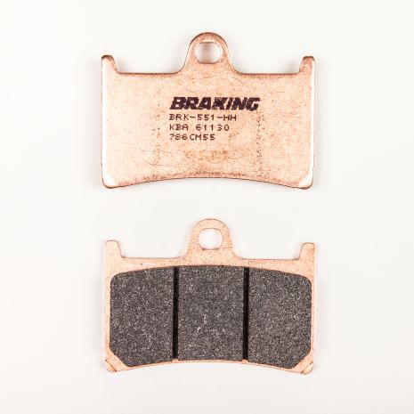 Braking Cm55 Sintered Sport Brake Pads  Acid Concrete