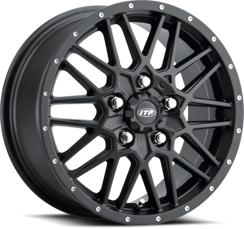 Itp Hurricane 15x7 5/4.5 6+1 Black  Black