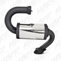 Mbrp Performance Exhaust Trail Silencer  Acid Concrete