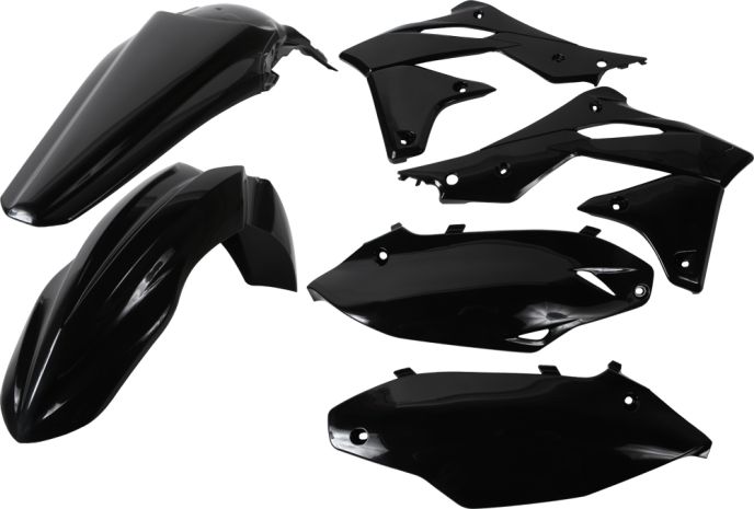 Acerbis Plastic Kit Black  Black