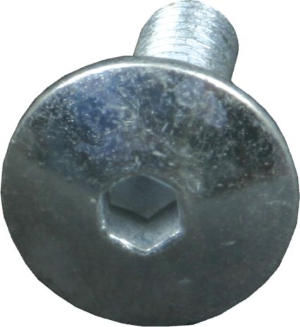 Oversize Button Head Fairing Bolts 6x1.0x20mm 10/pk  Acid Concrete