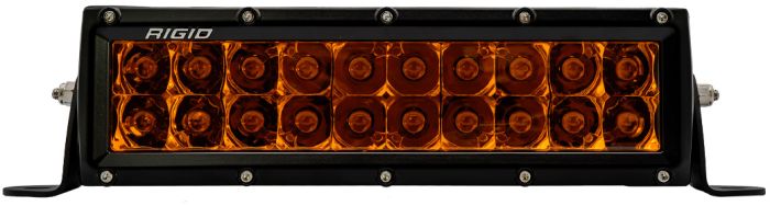 Rigid E-series 10" Spot Amber Pro  Lightbar  Acid Concrete