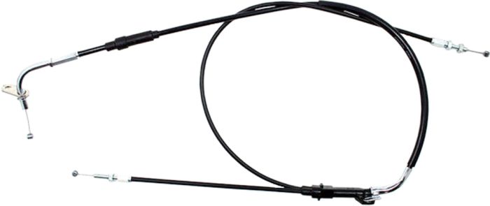 Motion Pro Black Vinyl Throttle Pull Cable  Black