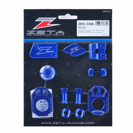 Zeta Billet Kit Yamaha Blue  Blue