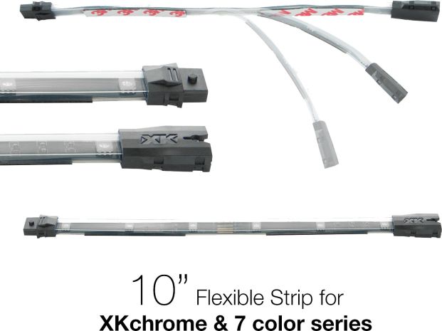 Xk Glow 10in Flex Ledstrip  Acid Concrete