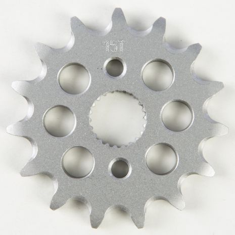 Fly Racing Front Cs Sprocket Steel 15t-420 Honda  Alpine White