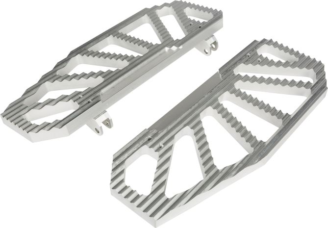 Harddrive Gripmax Floorboards Raw Flh/flt 84-up Flst 84-17  Acid Concrete