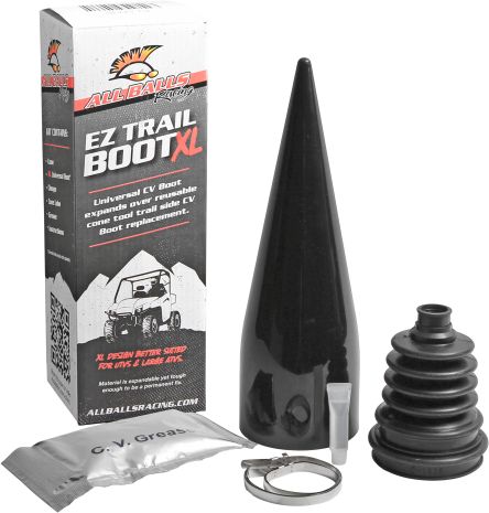 All Balls Ez Trail Xl Boot Kit W/tool  Acid Concrete