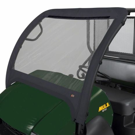 Classic Acc. Utv Windshield Kaw/yamaha Black