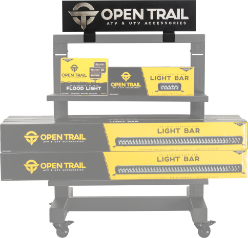 Battery Display Open Trail Header  Acid Concrete