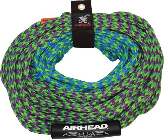 Airhead 2 Section Tow Rope For Inflables 50-60'  Alpine White