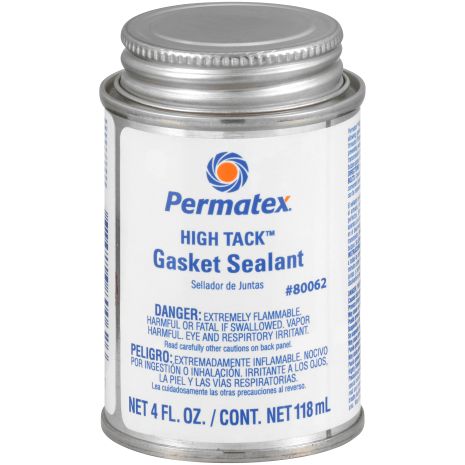 Permatex High Tack Gasket Sealant Brush Top 4oz  Alpine White