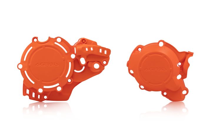 Acerbis X-power Engine Cover Kit  Orange